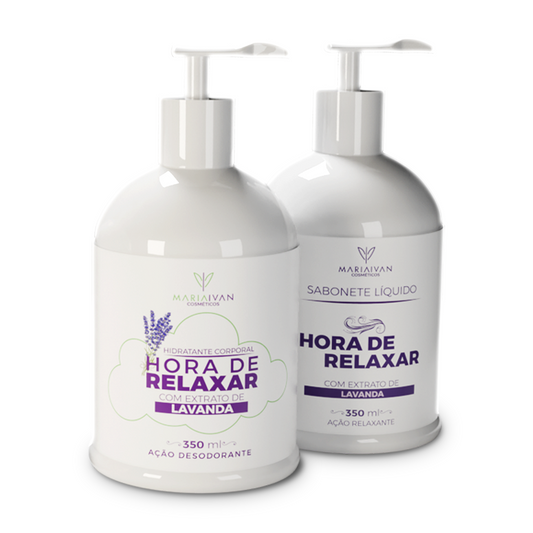 KIT HORA DE RELAXAR SHAMPOO E HIDRATANTE 350ML