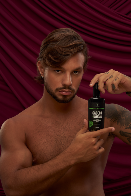 SHAMPOO CABELO E BARBA 200ML