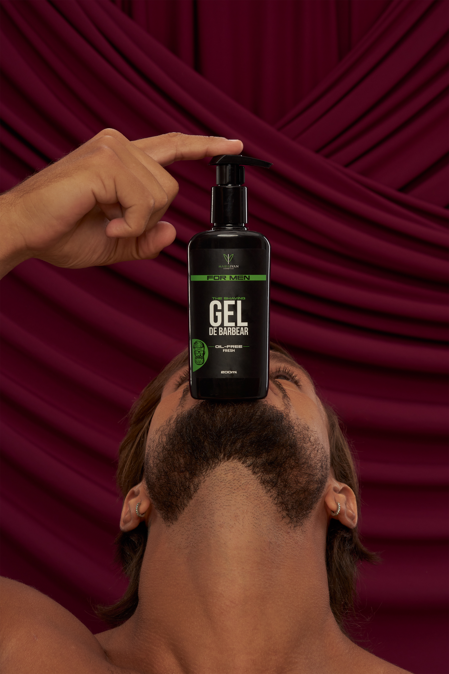 GEL DE BARBEAR MARIAIVAN 200ML