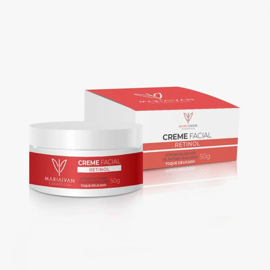 CREME FACIAL COM RETINOL 50g