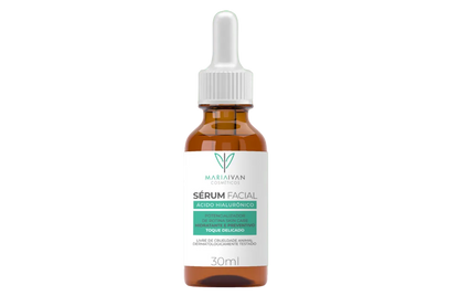 SÉRUM FACIAL COM ÁCIDO HIALURÔNICO 30ml